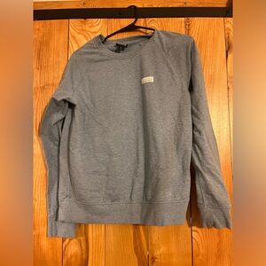 Organic cotton blue sweatshirt